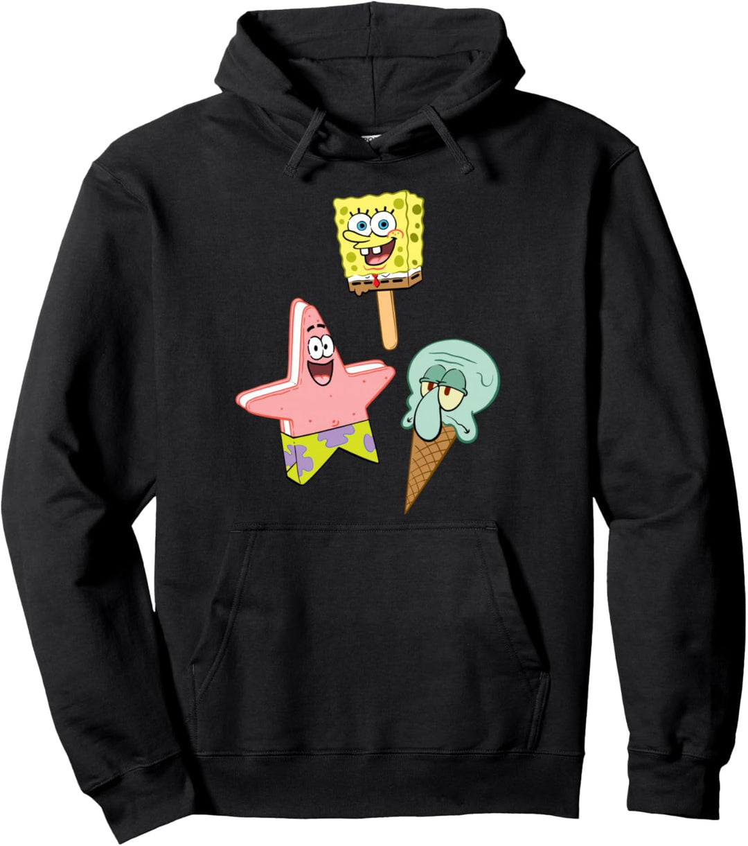SpongeBob Schwammkopf Eis Charaktere Pullover Hoodie