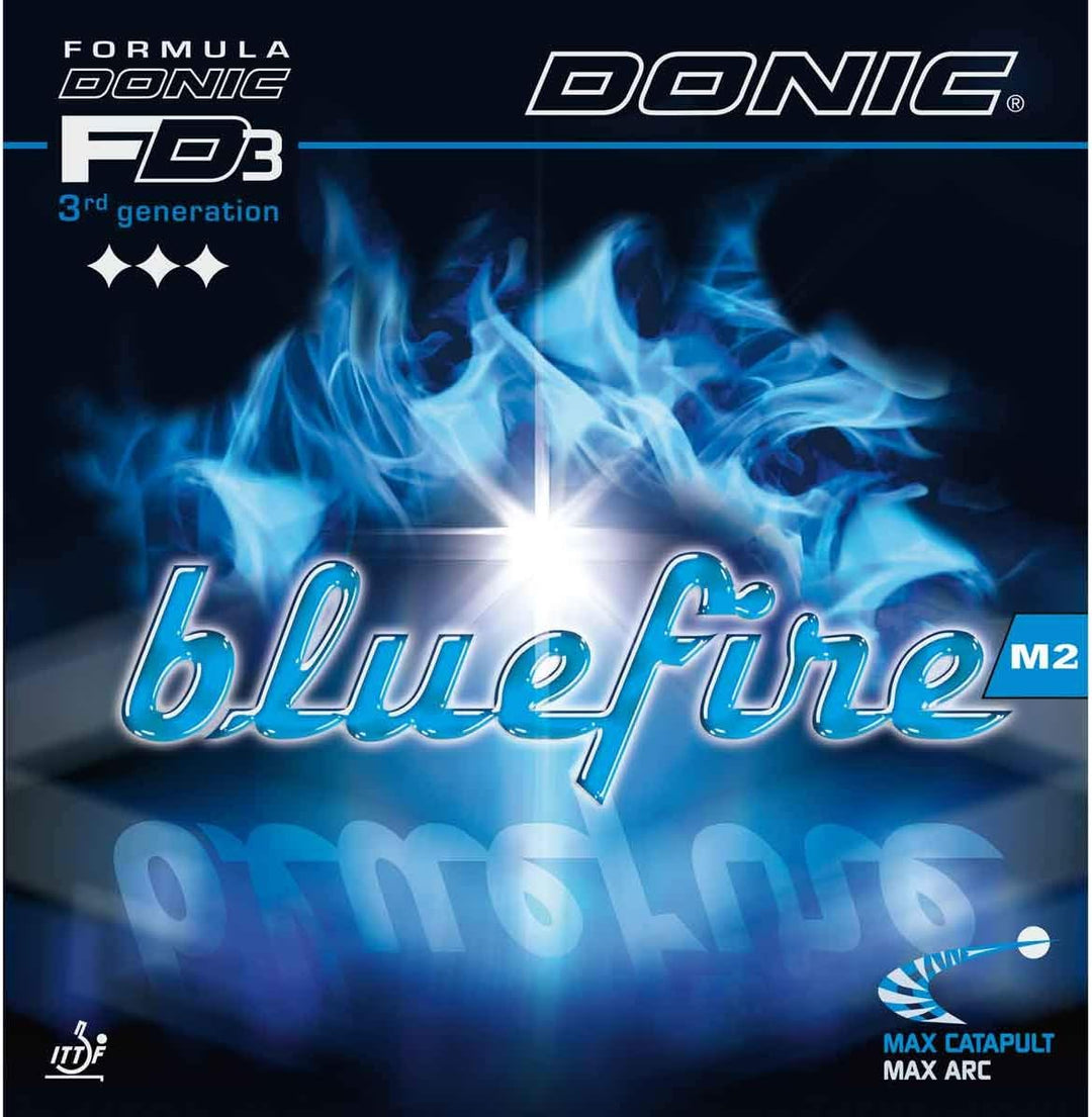 DONIC Belag Bluefire M2 Schwarz 2,3 mm, Schwarz 2,3 mm