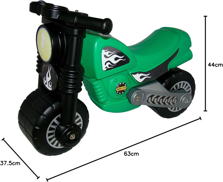Wader Quality Toys Motorrad Flaming Star