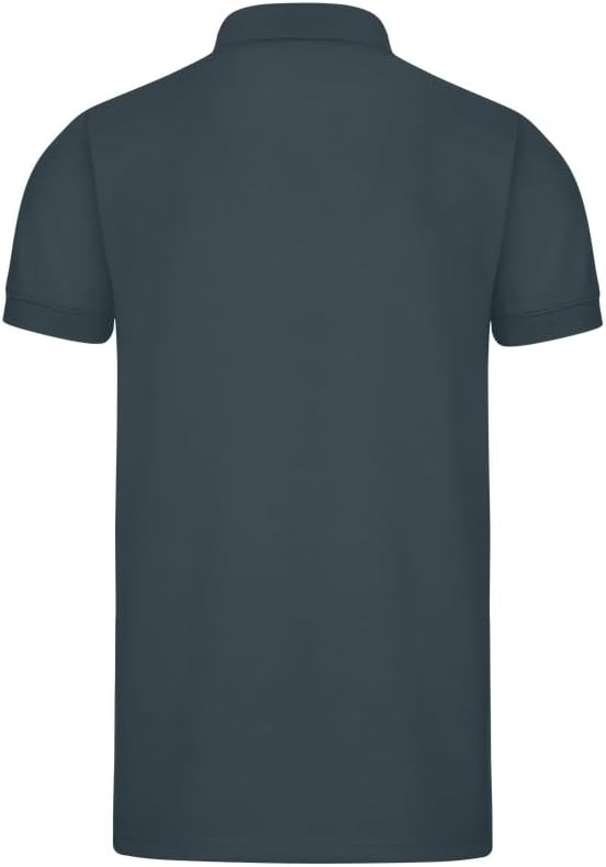 Trigema Herren Slim Fit Poloshirt aus Deluxe-Piqué M Anthrazit, M Anthrazit