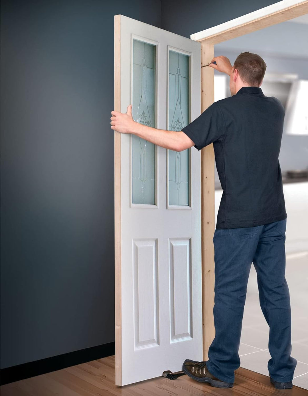 Trend Türheber - Fussbetätigte Türaufhängehilfe, für Tischler und Teppichverleger, 38mm Hub, D/LIFT/