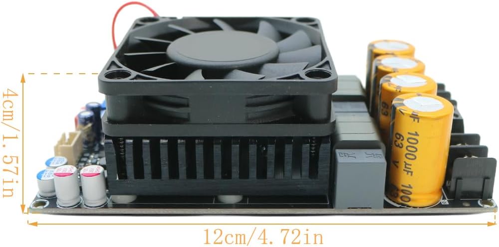ZK-3002 Digital Amplifier Board, 300W + 300W Pure Rear Level TPA3255 Stereo Audio Amplify Board Brid