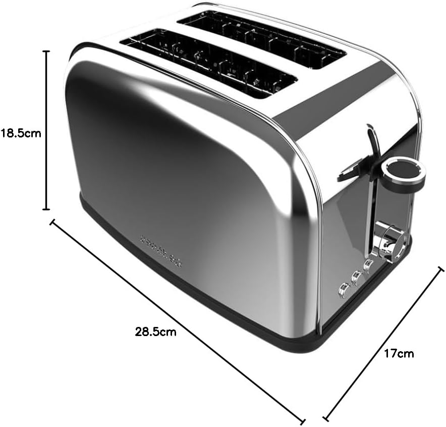 Cecotec Vertikaler Toaster 2 Kurzschlitze Toastin&
