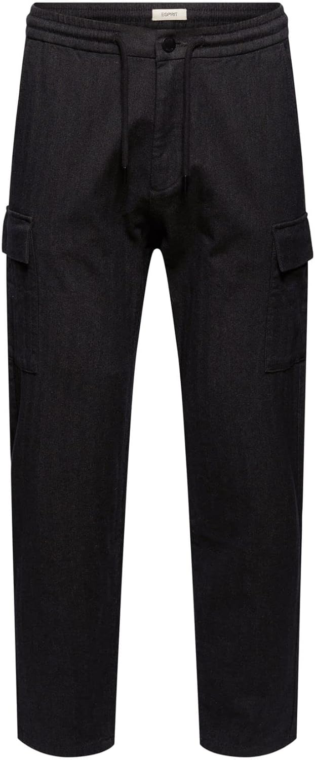 ESPRIT Herren Hose 32W / 34L 010/Anthracite, 32W / 34L 010/Anthracite