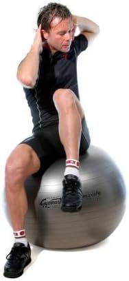 Pezzi ORIGINAL Gymnastik Ball Maxafe 65 cm grau *NEU*