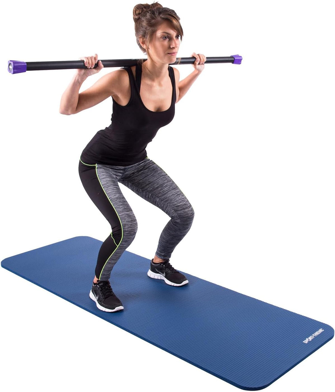 Sport-Thieme Gewichtsstange für Aerobic, Fitness, Therapie | 1-8 kg Weighted Bars, Hantelstange mit