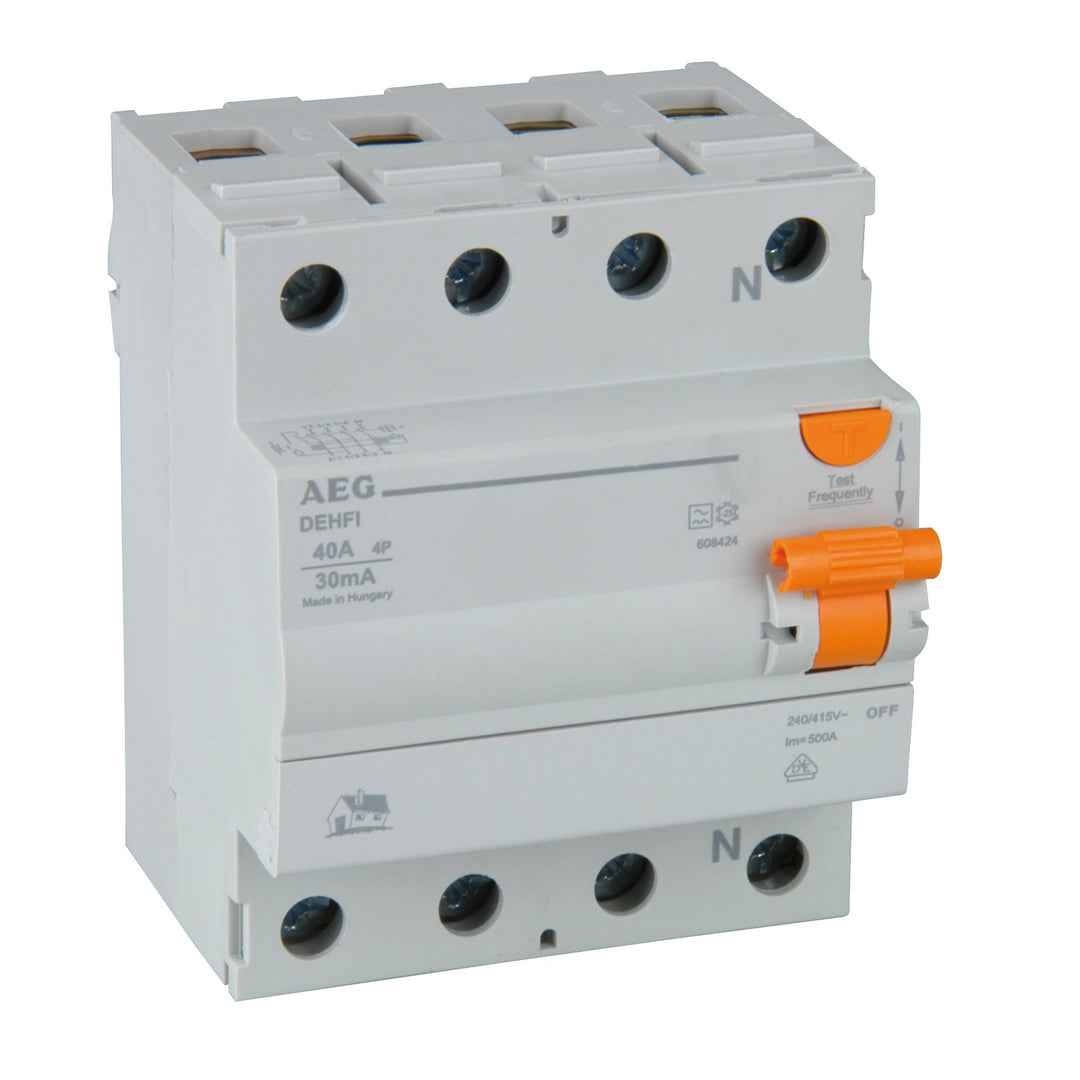 AEG 40271 Fehlerstromschutzschalter, 4-polig, 40A / 30 mA