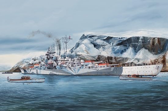 Trumpeter DKM Tirpitz | Schlachtschiff Bausatz 1:350#05359