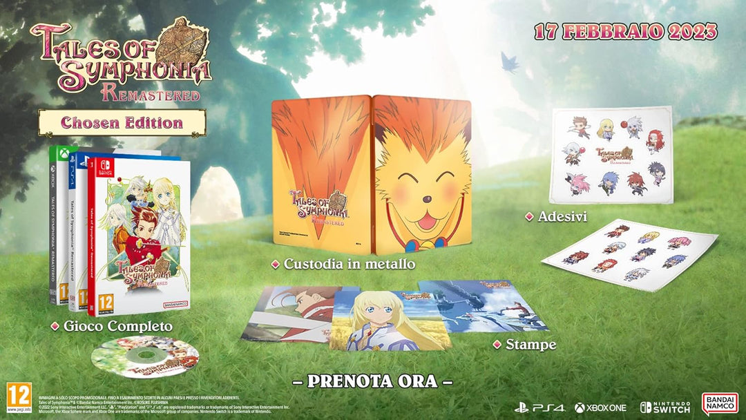 Tales of Symphonia Remastered Chosen Edition XBOX, XBOX