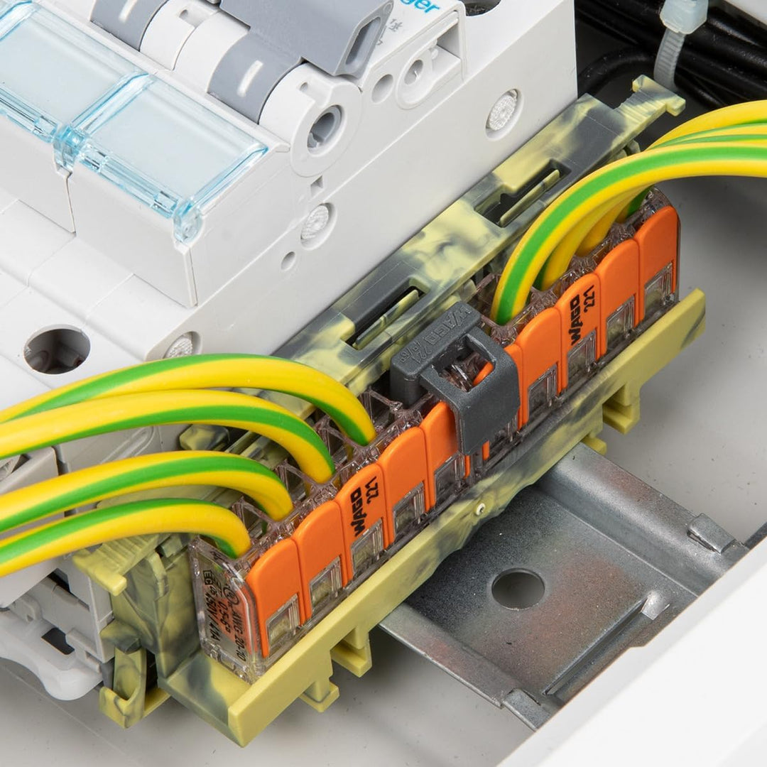 Wago, 3-Wege-Hebelklemme Serie 221, 50er-Box, kompatibel mit starren, halbstarren und flexiblen Dräh