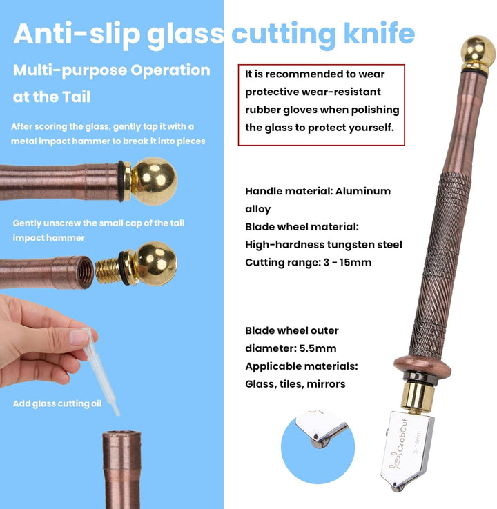 Mini-Buntglas-Schleifer, automatische Wasserfüllung, Anti-Staub, 220 V, 4200 U/min, bürstenlose Moto