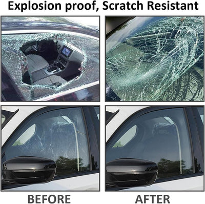 MOCNT Auto Tönungsfolie 1% VLT Auto Scheibentönungsfolie Sichtschutzfolie Autoscheiben Folie Fenster