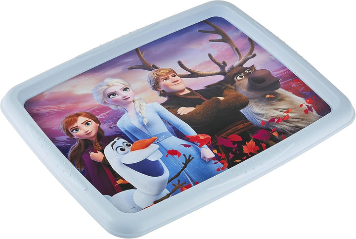 keeeper Frozen 2 Aufbewahrungsbox mit Deckel, Dreh- und stapelbar, Für Kinder, 30 l, Karolina, Cloud