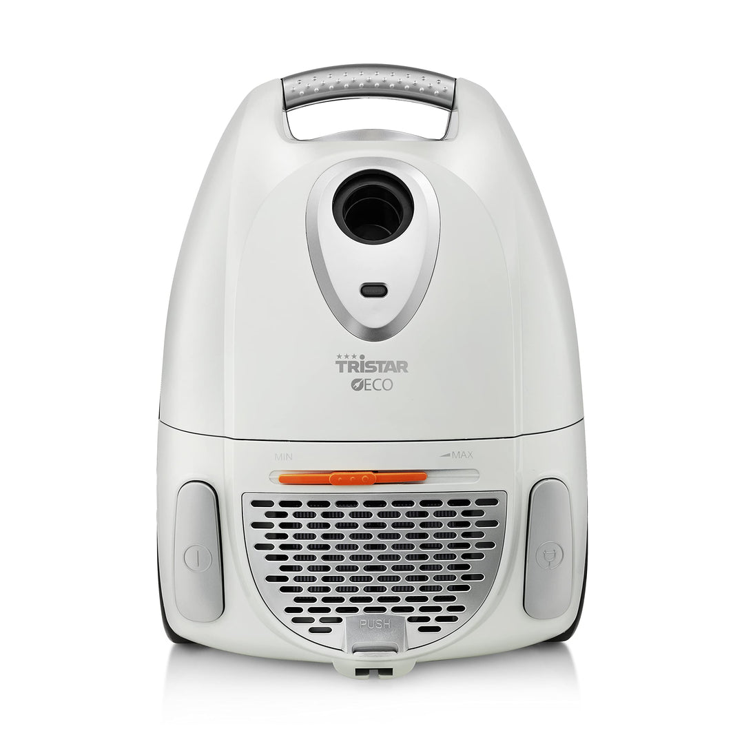 Tristar SZ-1932, Hybrid-Staubsauger, mit oder ohne Beutel, 700 Watt Leistung, nur 78 db, Weiss, 2 Li