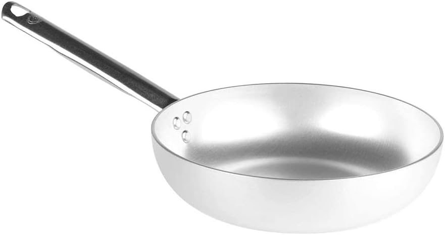 Töpfe Agnelli Pan Radiant Aluminium, 5 mm Dicke Silber, 24 cm, 24 cm