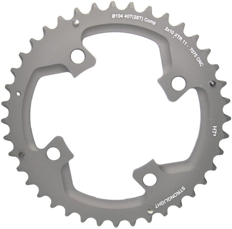 Stronglight MTB Kettenblatt, grau, 11 x 11 x 5 cm