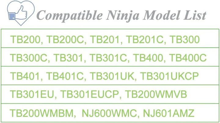 Gestapelte Klinge für Ninja Detect Power Blender Processor Pro TB201EU TB301EU TB301EUCP TB401EU TB4