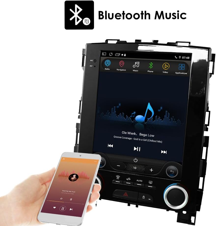 Android 14 9.7 Zoll-Autoradio Vertikaler Bildschirm für Renault Megane 4/Koleos/Samsung /SM6 /Talism