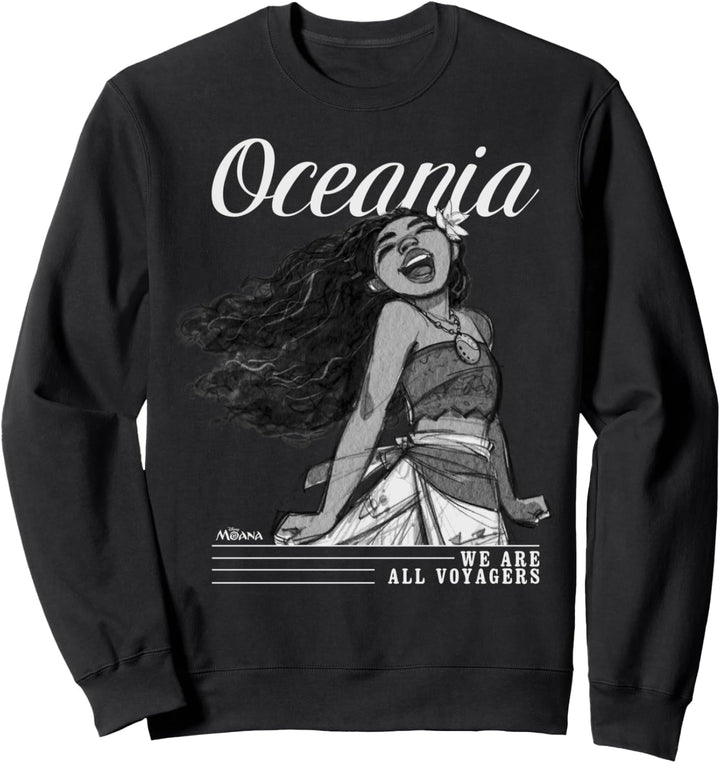 Disney Moana Oceania We Are All Voyagers Sketch Sweatshirt