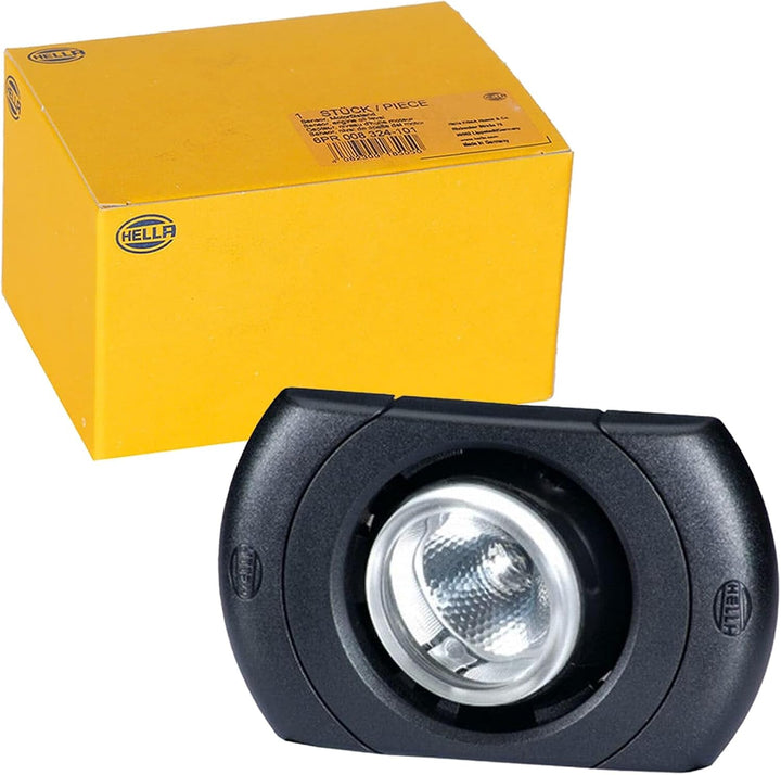 HELLA - Innenraumleuchte - SpotLED VESTA5 - LED - 12/24V - 2.5W - LED - Einbau/Federbefestigung/gesc