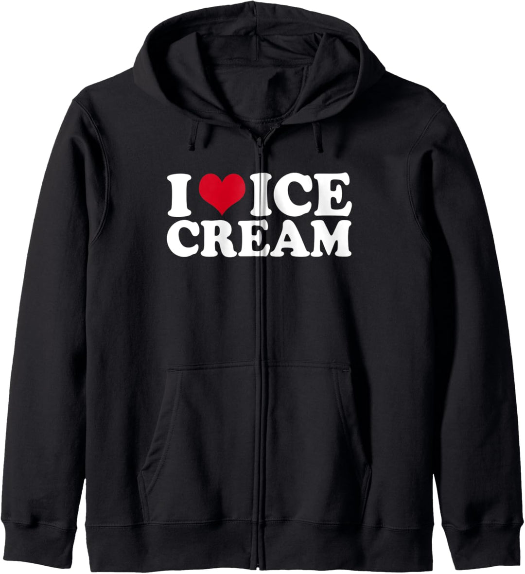 I Love Ice Cream Kapuzenjacke