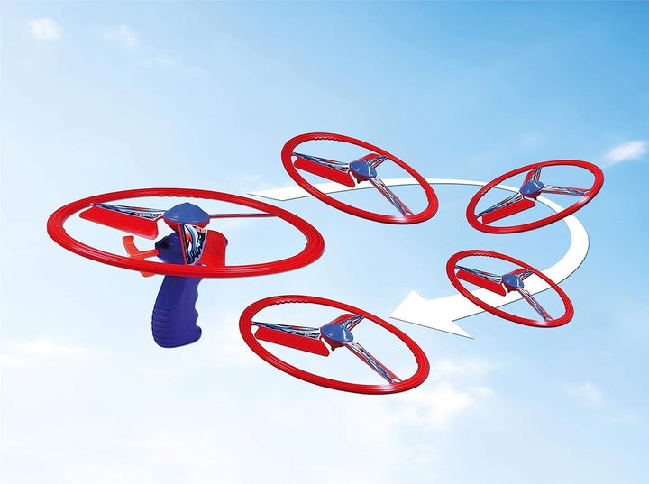 Fliegende Scheibe grosses Spielzeug Seilladung Fliegendes Ufo Spielzeug mit fliegendem Propeller Spi