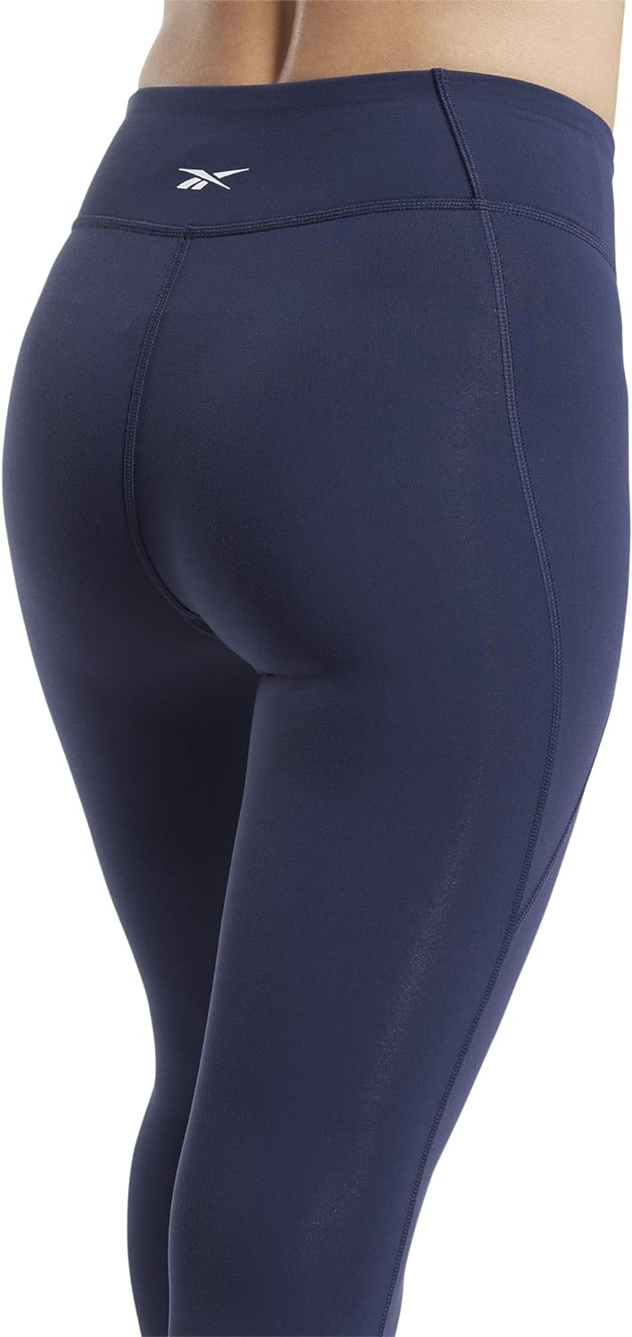Reebok Damen Ts Lux Tight 2.0 Netze 2XS/S Blau, 2XS/S Blau