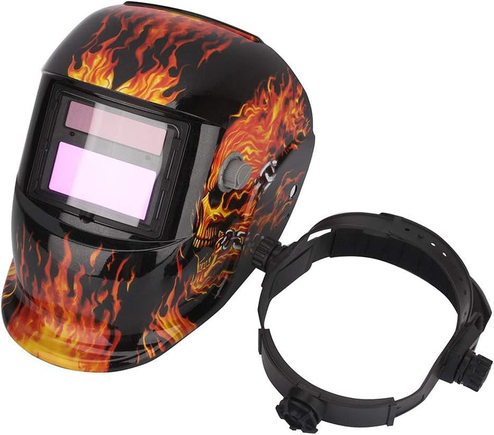 Ejoyous Schweisshelm, Solar Schweisserhelm, Schweissmaske, Automatik Schweisshelme Grosses sichtfeld