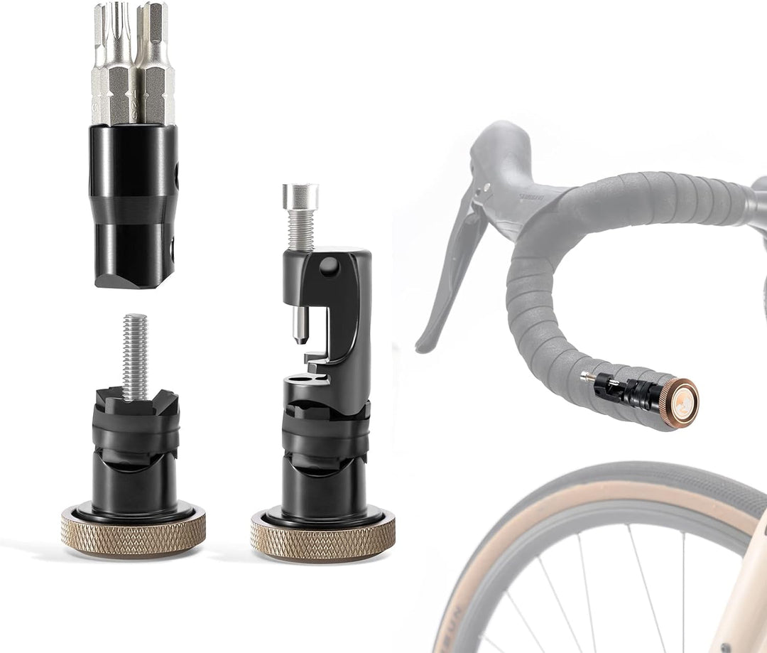 ROCKBROS Road-to-Sky Multifunktionswerkzeug Fahrrad Multitool 5 in 1 Reparatur Set Werkzeug als Lenk