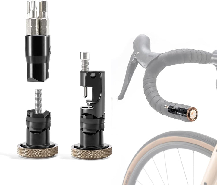 ROCKBROS Road-to-Sky Multifunktionswerkzeug Fahrrad Multitool 5 in 1 Reparatur Set Werkzeug als Lenk