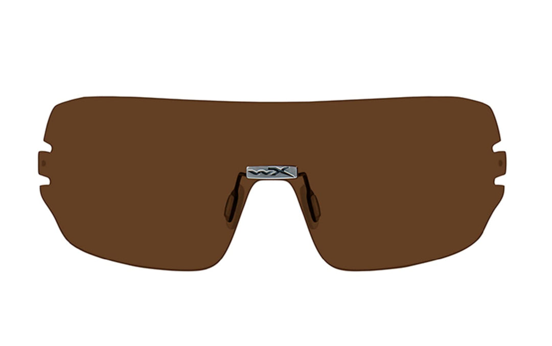 Wiley X Unisex Detection Ersatzgläser (1er Pack) Einheitsgrösse Braun, Einheitsgrösse Braun