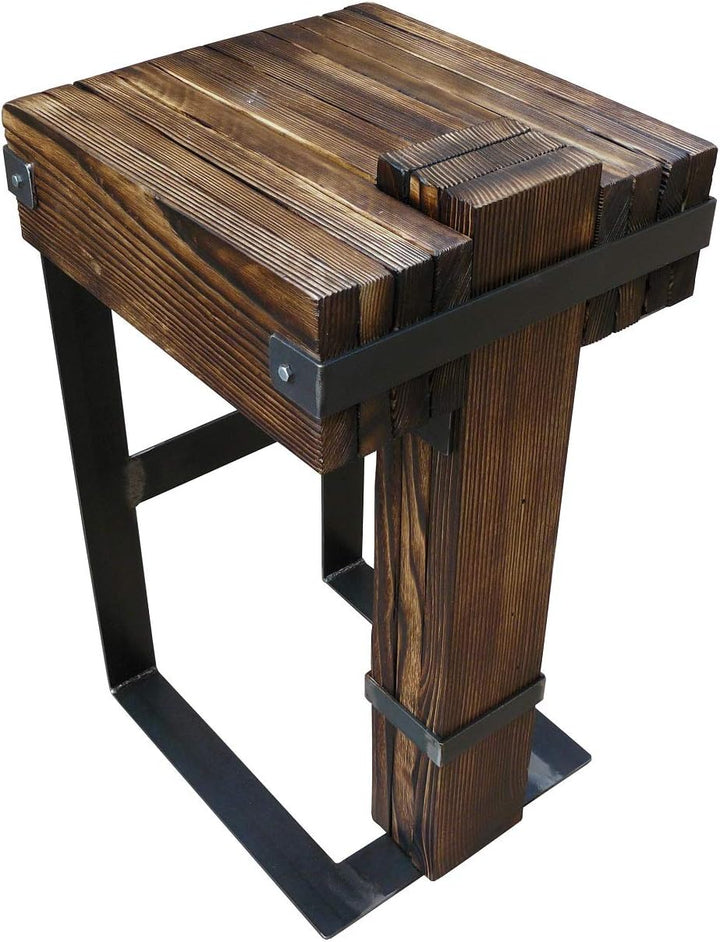 CHYRKA® Esstisch Wohnzimmertisch DROHOBYCZ Hocker Loft Vintage Bar IndustrieDesign Handmade Holz Met