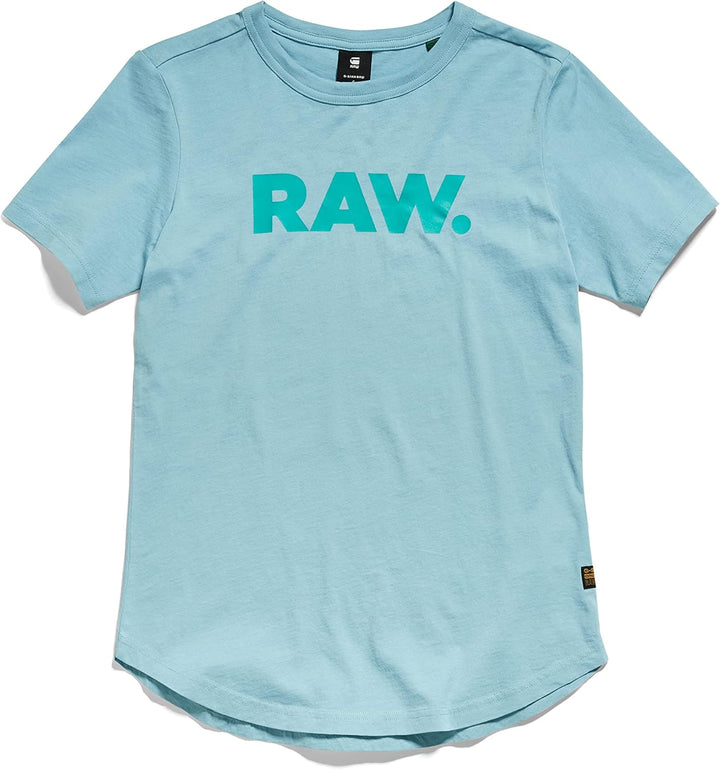 G-Star Damen Raw. Slim T-Shirt Tops S Blau (Ocean D21226-4107-826), S Blau (Ocean D21226-4107-826)