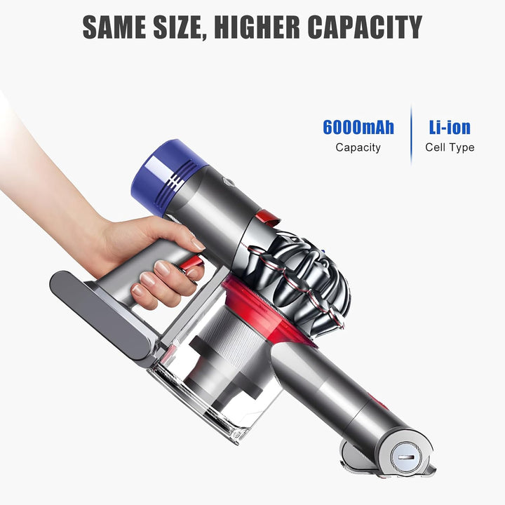 Akku für Dyson V7 SV11 Mit Batterieanzeige Kompatibel SV11 Absolute Animal Motorhead Trigger Car+Boa