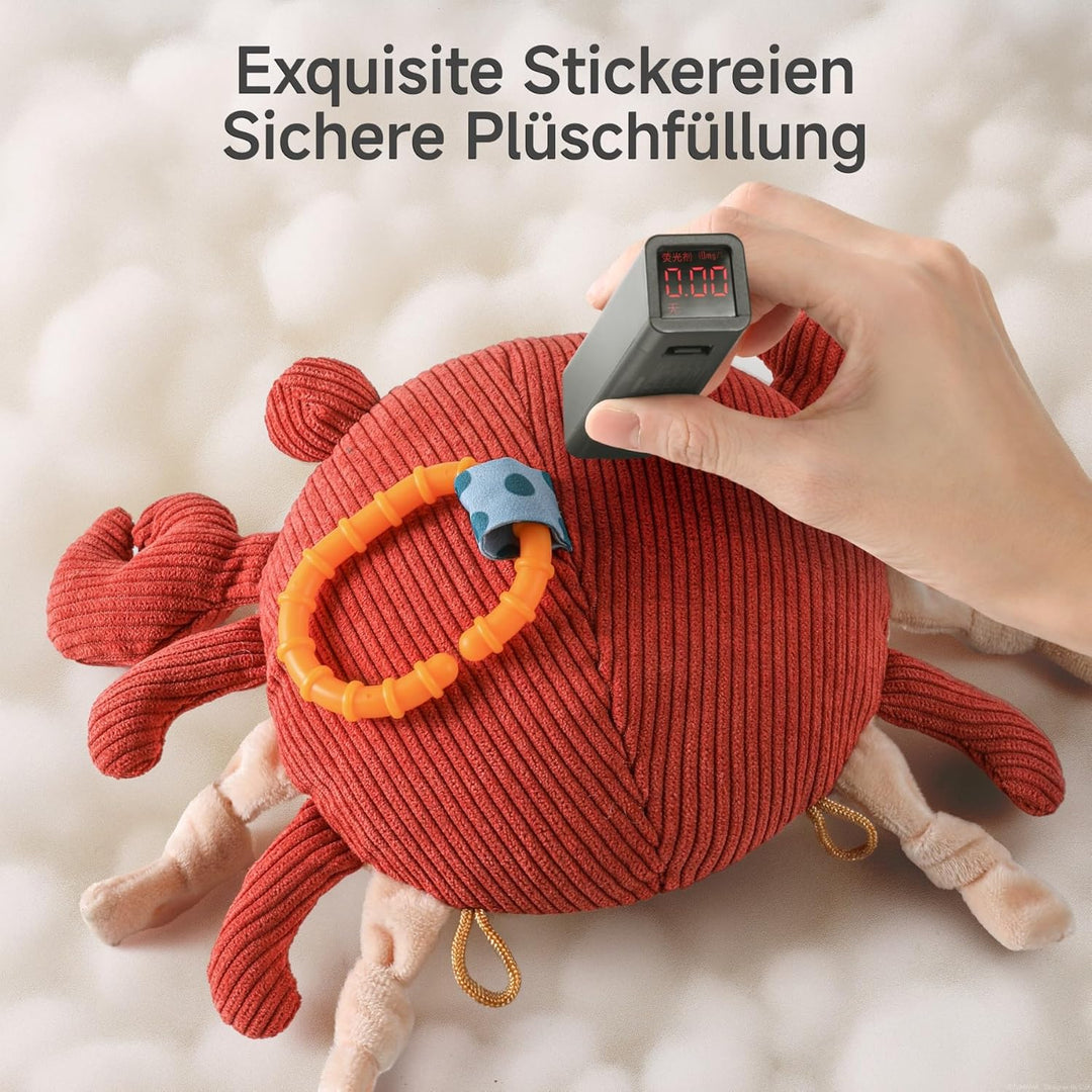 TUMAMA Baby Kinderwagen Spielzeug ab 0 2 3 4 6 8 9 12 Monate, Krabbe Spielbogen Anhänger Greifspielz
