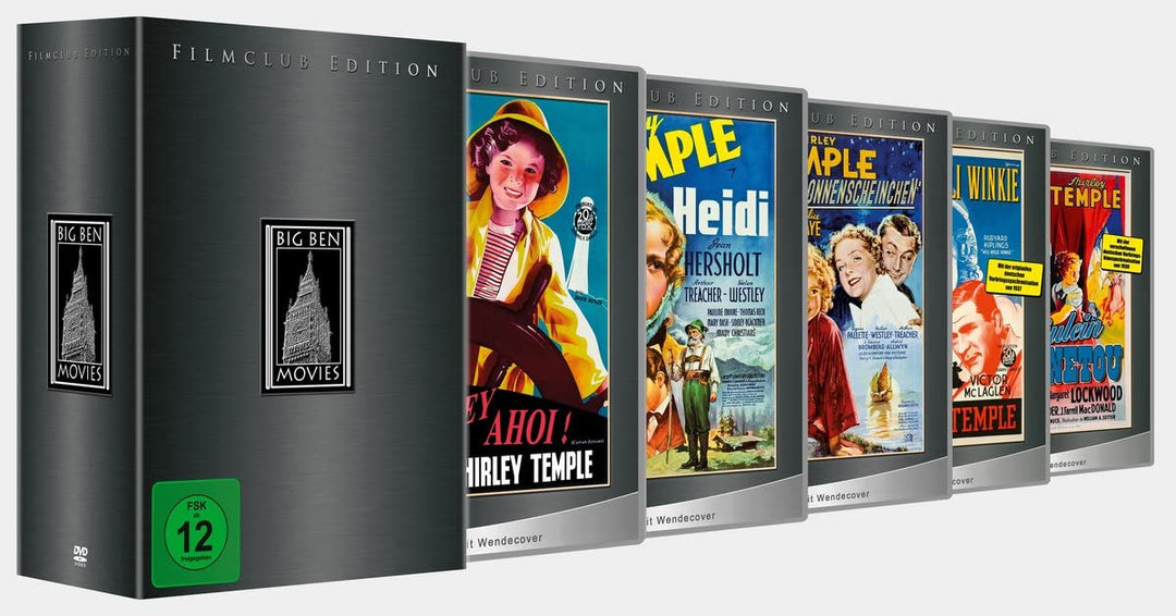Shirley Temple Box - Limited Edition [5 DVDs], DVD