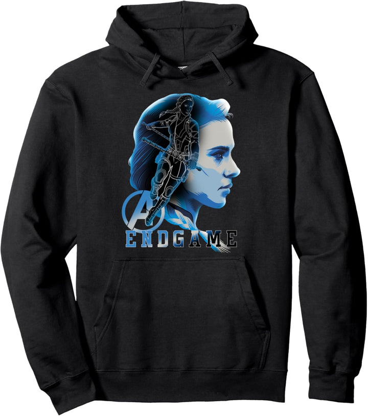 Marvel Avengers: Endgame Black Widow Silhouette Pullover Hoodie