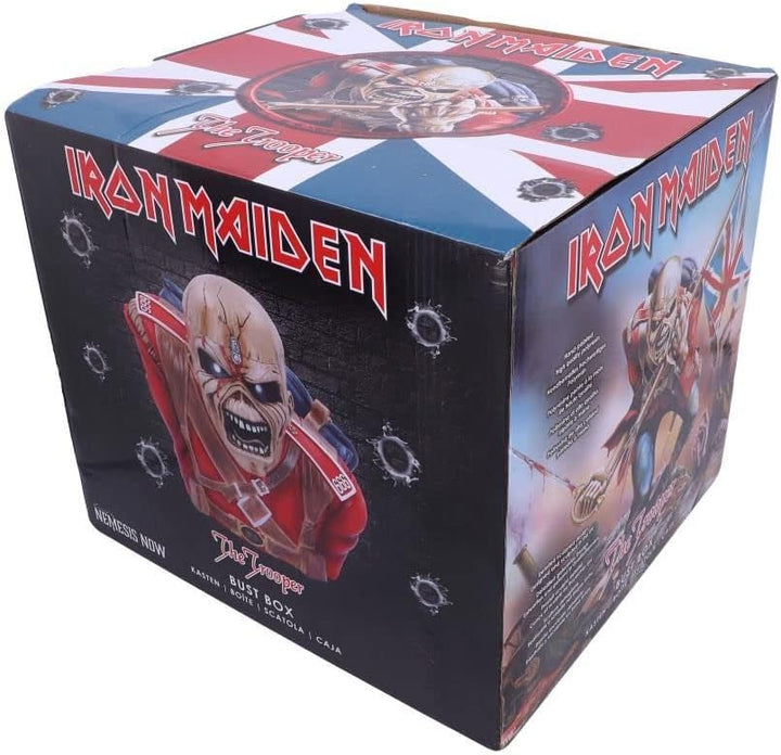 Nemesis Now Iron Maiden The Trooper Büste Box 26,5 cm, rot, 26.5cm