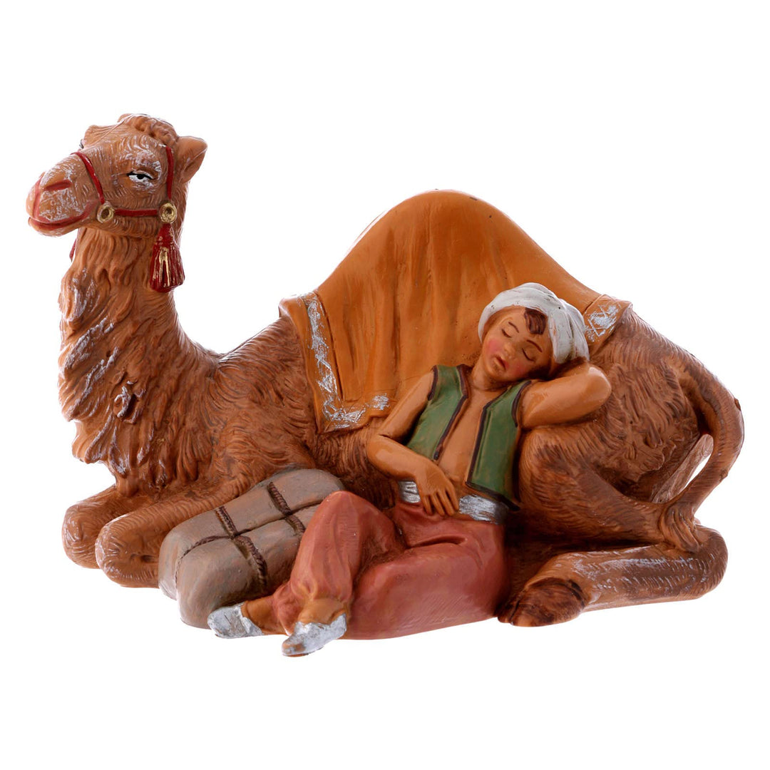 Holyart Junge mit Kamel für 12 cm Fontanini Krippe
