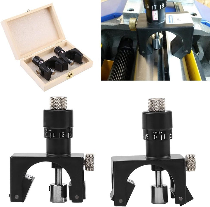 DEWIN Hobelmesser Einstelllehre, Zinkenschablone Einstelllehre für Hobelmesser Magnetische Hobelklin