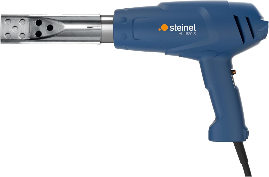 Steinel Heissluftgebläse HL 1620 S inkl. Grilldüse 1600 W Heissluftföhn, zwei Temperaturstufen 300°/