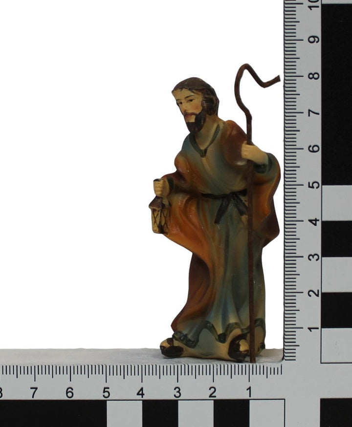 ZICOM Krippenfigur Miniaturfiguren Krippenset 12-teilig Höhe 8cm handbemalt Polyresin