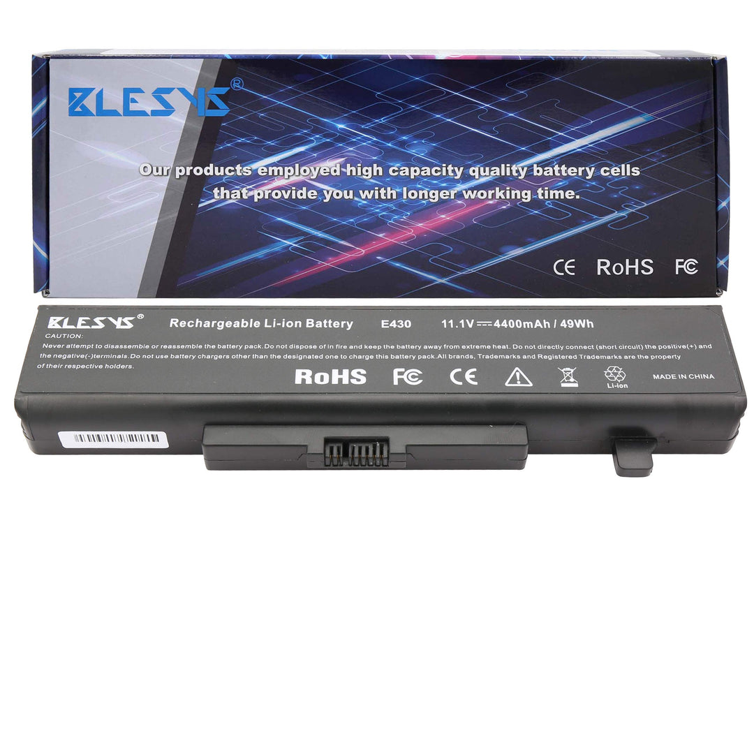 BLESYS Laptop Akku für Lenovo ThinkPad E540 E530 E531 E535 E530c E430 E431 E430C E435 E440 B480 B485