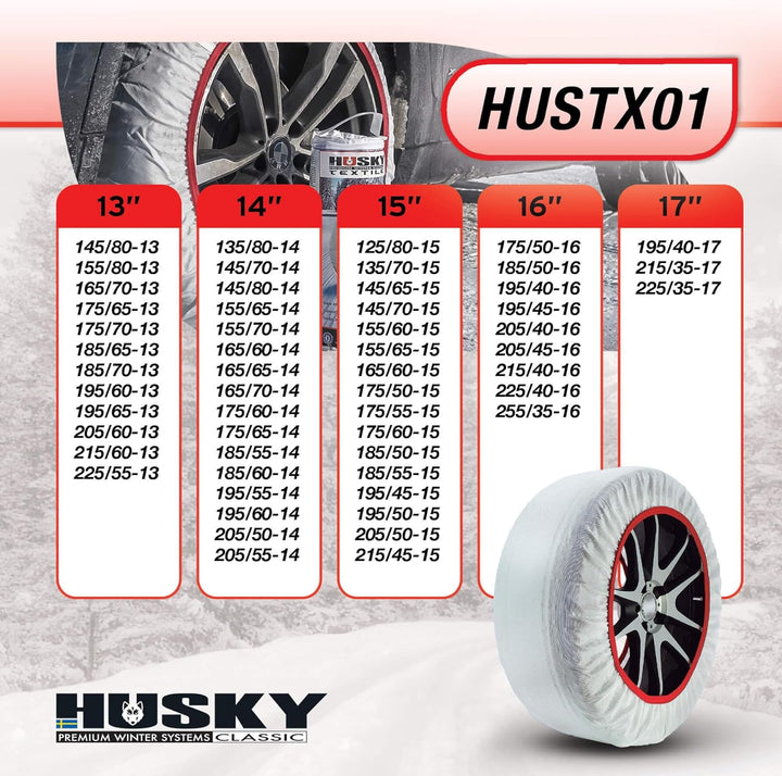 SUMEX Textile HUSTX01 Schneekette, Grösse S, S