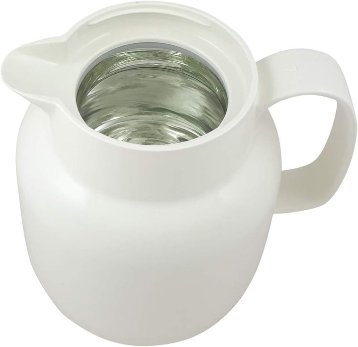 Helios Mondo Kunststoff-Isolierkanne, weiss, 1 Liter 1,0 Liter Weiss, 1,0 Liter Weiss