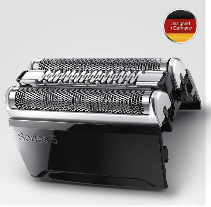 Braun Series 5 Elektrorasierer Scherkopf, kompatibel mit Rasierer Herren Series 5, 52B, schwarz & Se