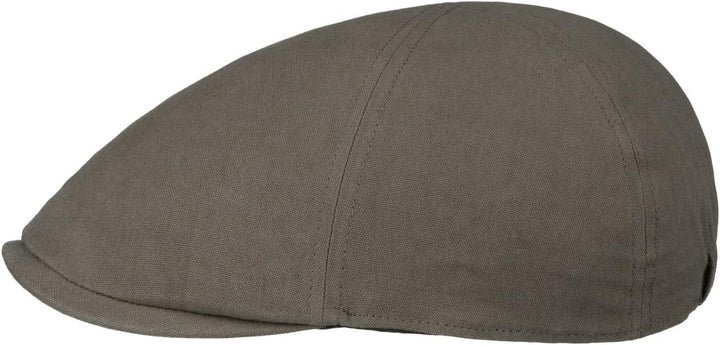 Lipodo Washed Cotton Flatcap Schirmmütze Schiebermütze Baumwollcap Herren - mit Schirm Frühling-Somm