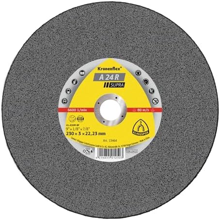 Klingspor 13754 A 24 R, Trennscheibe für Handmaschinen, Verpackungseinheit 25, 100X2,5X16, G, 25 100