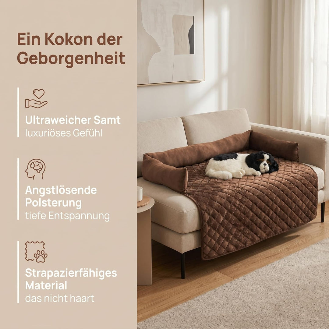 OKYUK Hundebetten Hundekissen - Sofaschutz, handgefertigtes Hundebett waschbar, hundekissen，Couchkis