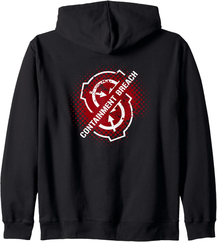 SCP Foundation Eindämmungs-Logo Kapuzenjacke